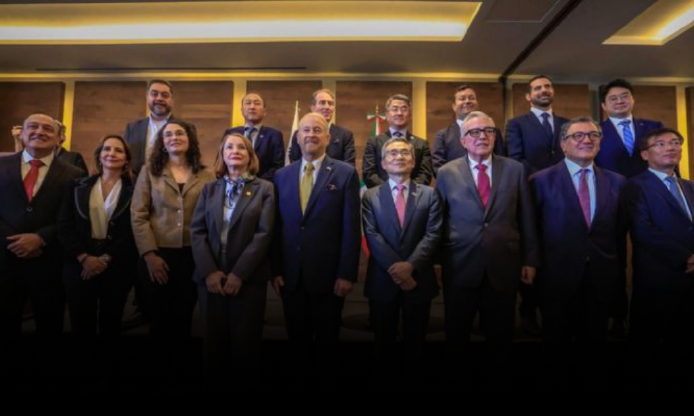 Figuraron diplomáticos y altos ejecutivos de Transition Industries LLC, Nextchem y Samsung E&A. Foto: Especial.
