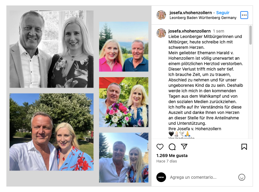 Fallece el Príncipe Harald von Hohenzollern a los 63 Años