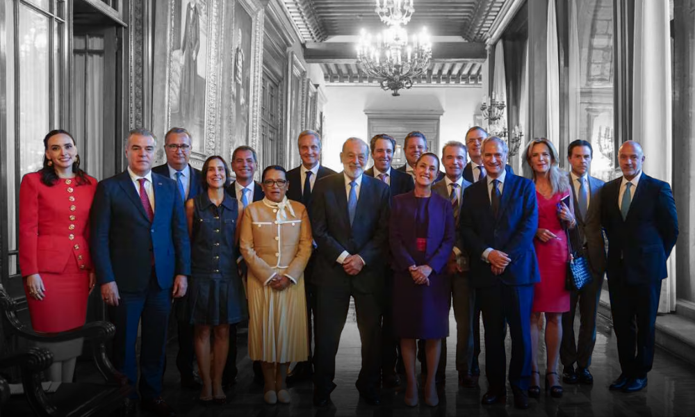 Sheinbaum se reúne con Slim, Altagracia y otros empresarios: Impulsan el "Plan México"