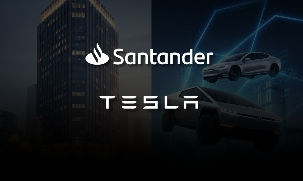 Santander y Tesla