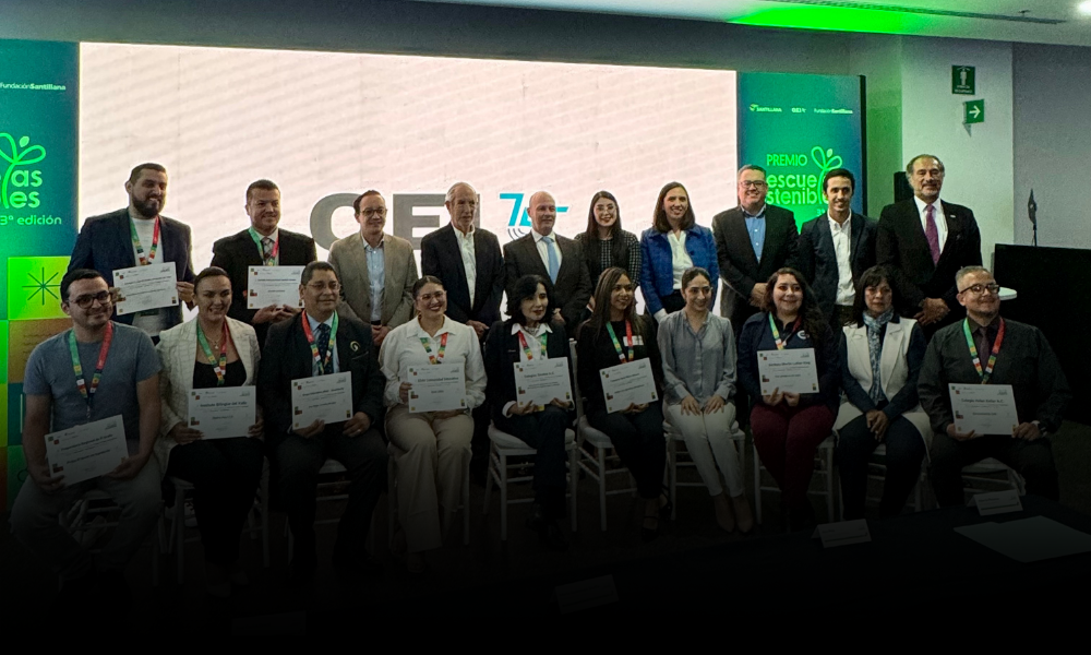 México elige a los ganadores del premio Escuelas Sostenibles; Representarán al país en la final en Brasil