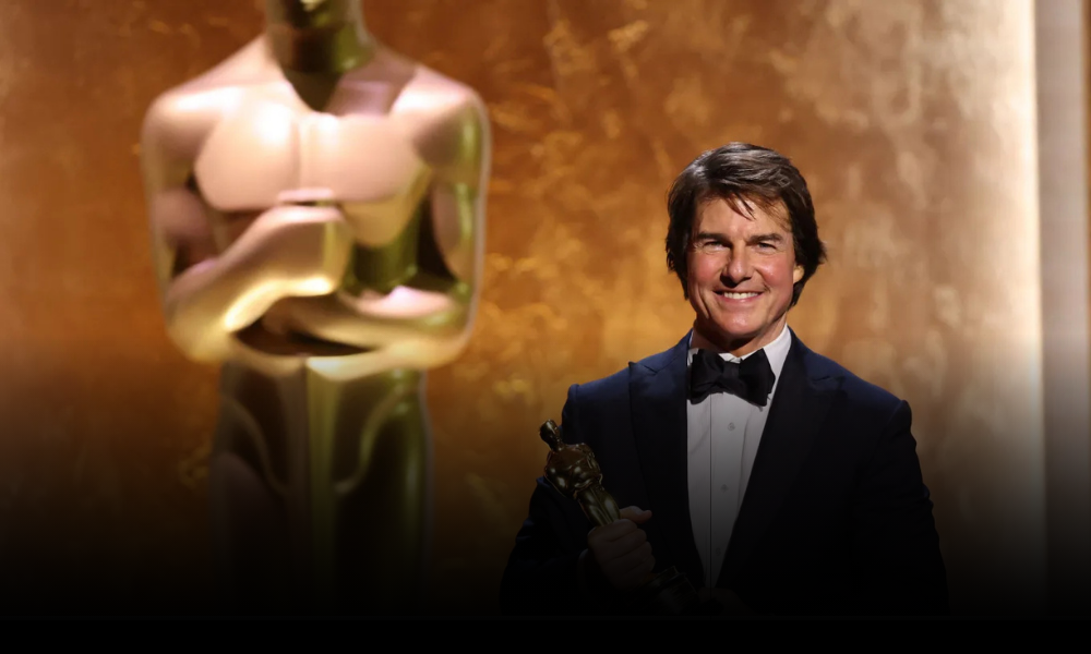 Tom Cruise recibe Oscar honorífico por trayectoria: “Hacer películas es lo que soy”