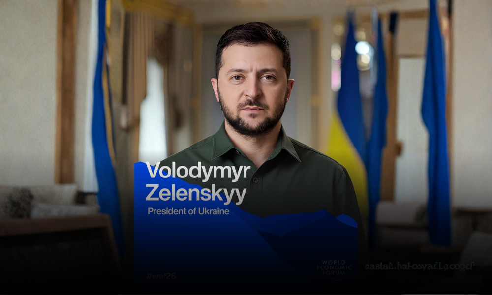 Volodímir Zelenski participará en el Foro Económico Mundial 2026 en Davos