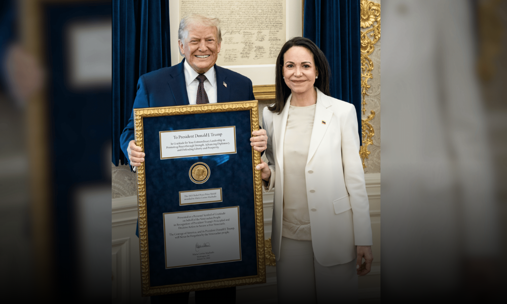 Trump y María Corina Machado protagonizan su primer encuentro oficial en medio del foco internacional sobre Venezuela