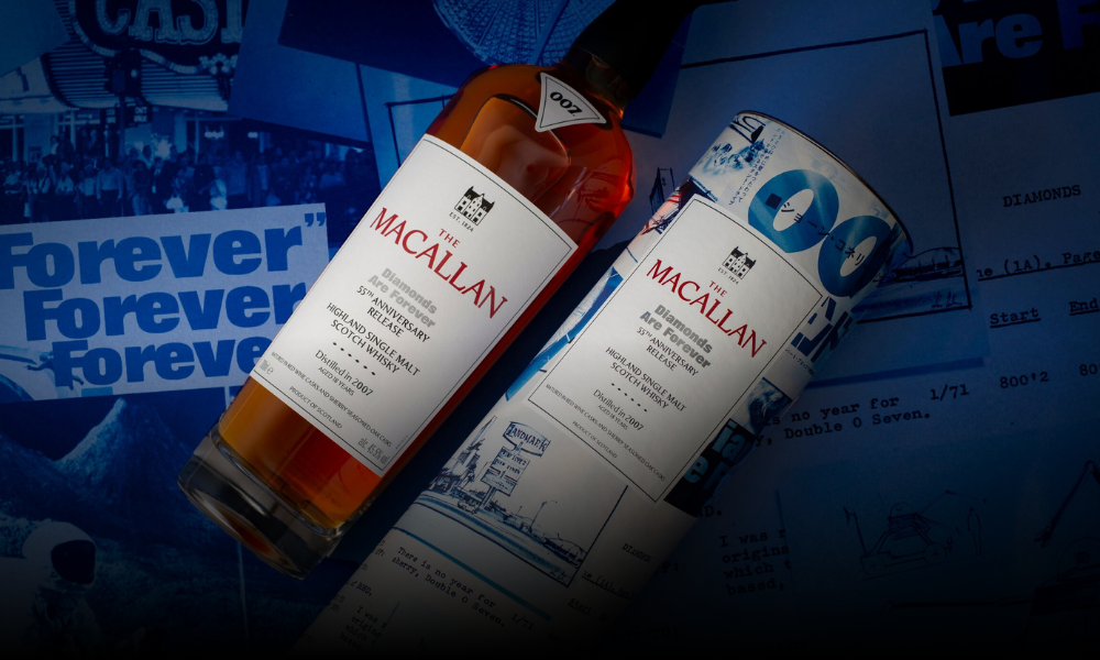 The Macallan presenta The Diamonds Are Forever 55th Anniversary Release