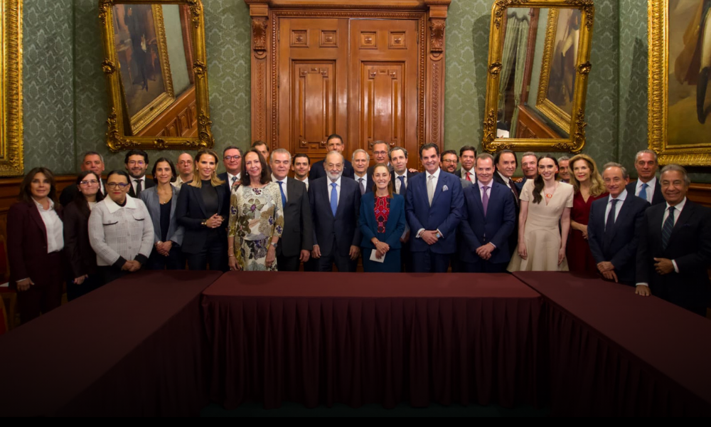 Claudia Sheinbaum se reúne con el Consejo Nacional de Inversiones para dar seguimiento al Plan México