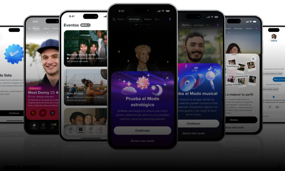 Tinder presenta su keynote inaugural de “Tinder Sparks 2026: Empieza algo nuevo”