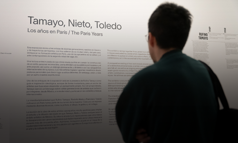 El Museo Tamayo presenta la etapa parisina de tres maestros