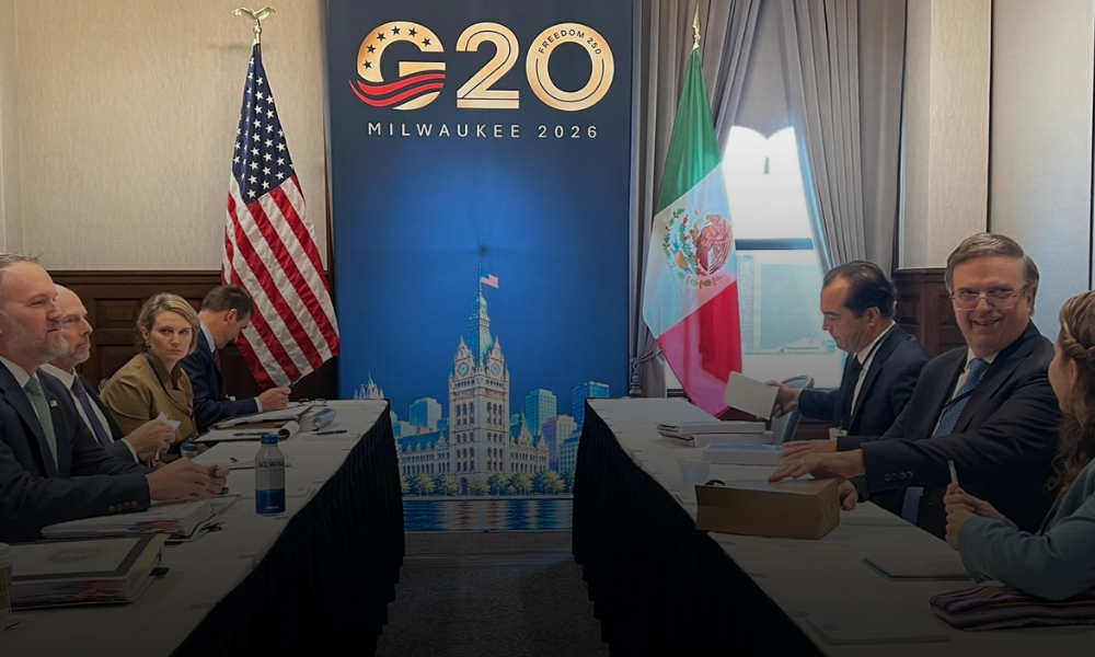 Marcelo Ebrard, se reúne con el representante comercial de EE. UU. para avanzar en negociación bilateral