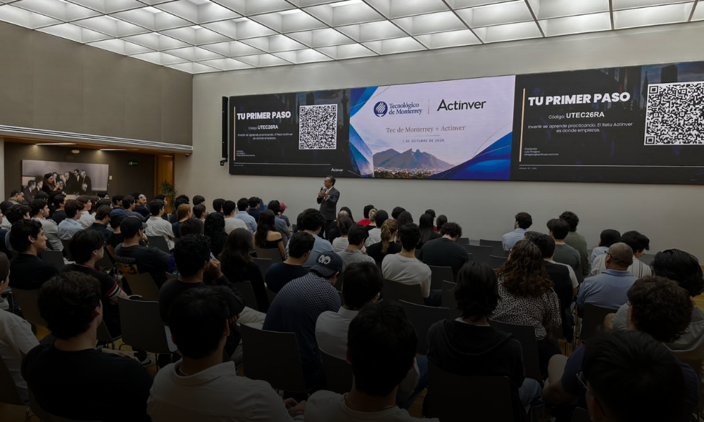 Tec de Monterrey y Actinver firman alianza nacional para impulsar la educación financiera de universitarios
